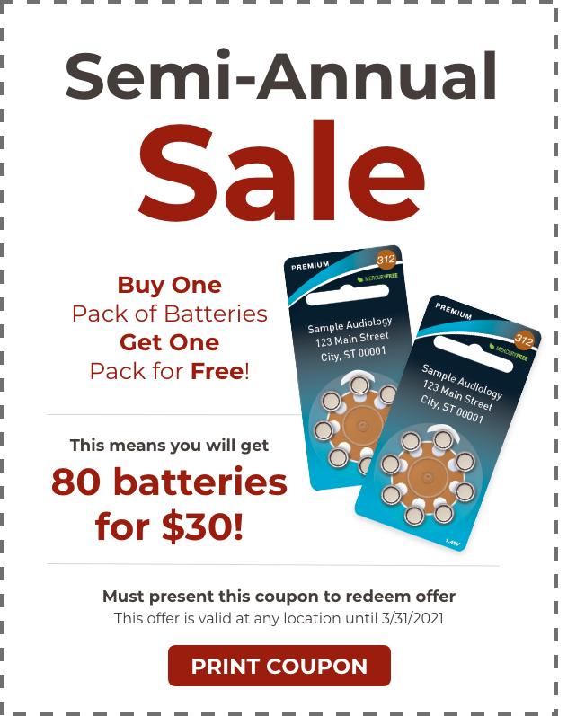 Buy one pack of batteries, ge one free!