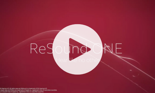 ReSound One with video icon, signifying it's a video