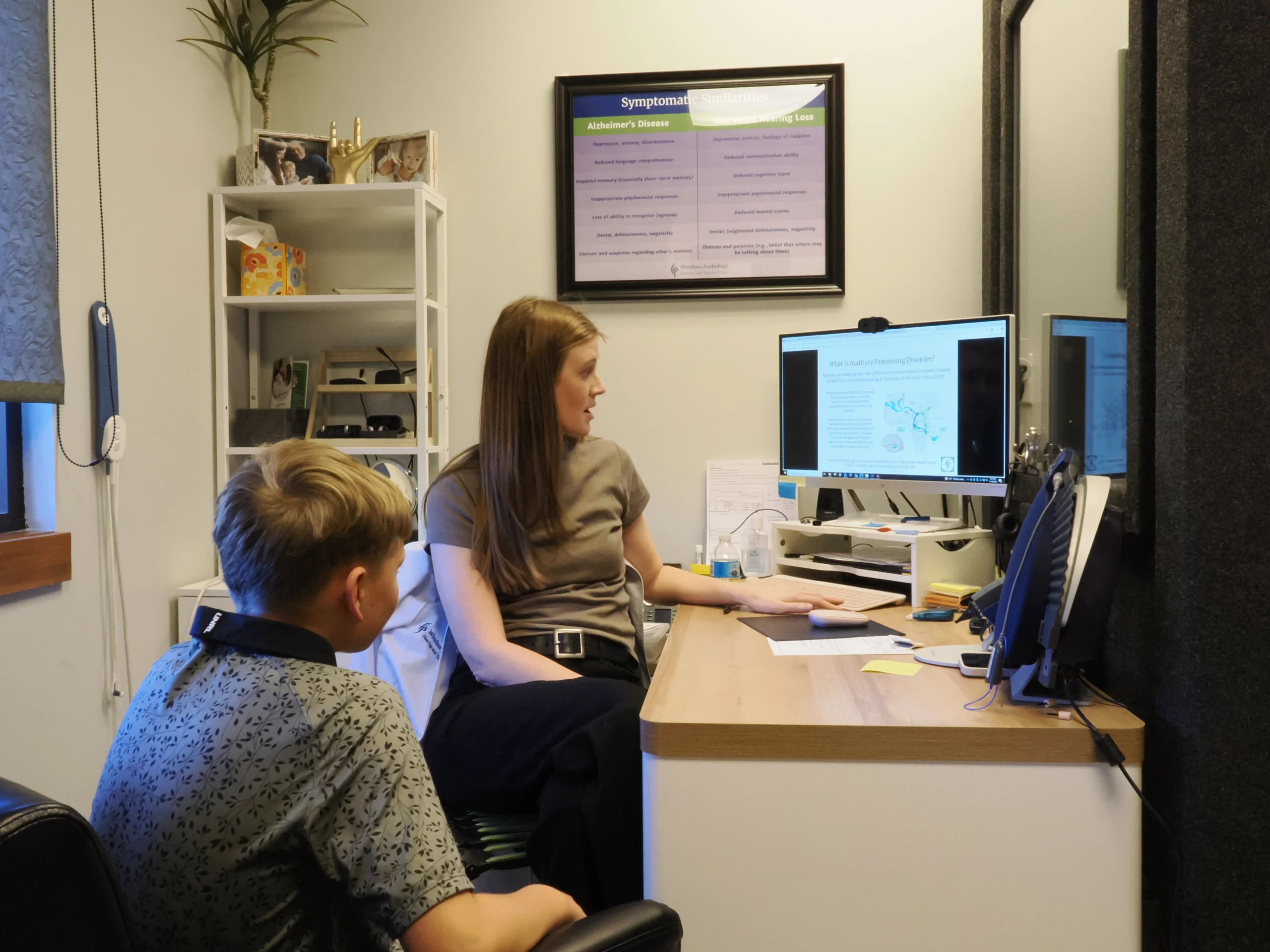 Auditory training session at The Hearing Place